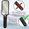 PrettyClaw | Foot File Callus Remover for Feet Care Pedicure Professional Foot File Filing Rasp Scrubber Tool Removes Dead Skin Salon and Spa Quality Black view 3