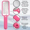 PrettyClaw | Foot File Callus Remover for Feet Care Pedicure Professional Foot File Filing Rasp Scrubber Tool Removes Dead Skin Salon and Spa Quality Pink view 2