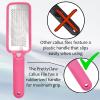 PrettyClaw | Foot File Callus Remover for Feet Care Pedicure Professional Foot File Filing Rasp Scrubber Tool Removes Dead Skin Salon and Spa Quality Pink view 4
