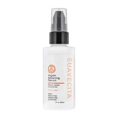 Suavecita Argan Silkening Serum Wild Berry Scent 2 Fl Oz