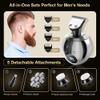 7D Electric Shaver for Men 5-in-1 Waterproof Bald Head Razors Beard Trimmer Wet and Dry Use Rechargeable Men's Bald Super Shaver view 4
