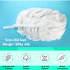 Nuogo Cotton Roll for Salon, 260 Feet 2lb Sliver Perm Cotton Coil for Hair Manicures Skin Care Beauty 900g Easy to Use view 2