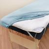 10 Pack - Body Linen Comfort Deluxe Flannel Massage Table Fitted Sheet. Premium Quality 100% Cotton Therapy Table Sheets. Elastic All Around for a Great Fit on Your Massage Bed - Color: Blue view 3