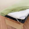 10 Pack - Body Linen Comfort Deluxe Flannel Massage Table Fitted Sheet. Premium Quality 100% Cotton Therapy Table Sheets. Elastic All Around for a Great Fit on Your Massage Bed - Color: Sage view 3