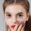 Star Face Eye Jewels,Rhinestone Festival Face Bindi Decorations Jewels Body Glitter Crystal Sticker for Women Festival Accessory and Nail Art Decorations,2-Pack view 2