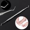 LSOAARRT Ingrown Toenail Tools Kit including Ingrown Toenail Lifter Toe Clamp, Ingrown Toenail Stickers, Ingrown Toenail File and Lifter (9Pcs) view 3