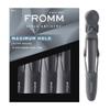 Fromm Professional Gator Hair Clips, 4.5", Double-Sided Teeth for Secure Sectioning on Wet or Dry Hair, Soft Matte Finish, Black, Pack of 4 view 1