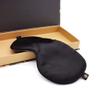 Premium 25 Momme Mulberry Silk Eye Mask for Sleeping (Midnight) view 1