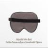 Premium 25 Momme Mulberry Silk Eye Mask for Sleeping (Midnight) view 3