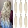 613 Blonde Braiding Hair Pre Stretched 26 inch Prestretched Braiding Hair Blond Colored Hair Extensions for Braiding Box Braids Knotless Hypoallergenic Synthetic Braiding Hair (Blond Braids 6packs) view 1