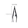 EXCEART 50pcs Tweezers for Crafts Bead and Makeup Accessories Random Colors for Home Classroom School Use Convenient and Practical Tool view 4