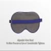 Premium 25 Momme Mulberry Silk Eye Mask for Sleeping (Royal Navy) view 3