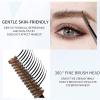 DAGEDA Clear Eyebrow Setting Gel, Brow Fix Gel, Waterproof And Sweat-Proof Eyebrow Repair Liquid Brows Styling Beauty Salon Home Use Makeup, 1.81oz (Clear and Light Brown) view 4
