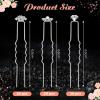 60 Pieces Pearl and Rhinestone Hair Pins - U Shape Bridal Hair Accessories for Women and Girls (Charming Style) view 2