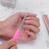 Uonlytech Professional Nail File 3pcs Folding Nail Files Double Sided Foldable Stainless Steel Manicure Nail Buffers Manicure Tools for Smooth and Shiny Nails, Buffer Block view 3