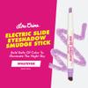 Lime Crime Electric Slide Eyeshadow & Brush Stick, Whatever - Lightweight 2-in-1 Eyeshadow Smudge Stick with Angled Brush for Long Lasting & Natural Color or Glow - Vegan & Cruelty-Free view 2