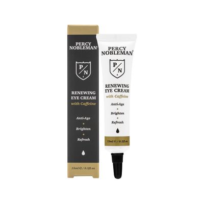 Percy Nobleman Repairing Eye Cream (with Caffeine), an anti-aging eye treatment to help combat the signs of aging, 15ml