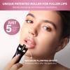 Lip Plumper Gloss with Stimulating Roller for Maximum Absorption and Long-Lasting Results  Lip Gloss with Hyaluronic Acid, Collagen, Vitamins C & E  Volumizing and Hydrating Lip Plumping Serum  5ml view 2