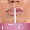 Lip Plumper Gloss with Stimulating Roller for Maximum Absorption and Long-Lasting Results  Lip Gloss with Hyaluronic Acid, Collagen, Vitamins C & E  Volumizing and Hydrating Lip Plumping Serum  5ml view 3