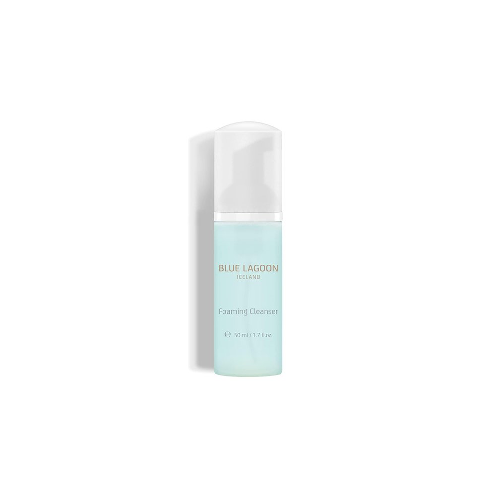Blue Lagoon - Natural Foaming Face Cleanser - Gentle Facial Wash - Skin Purifier - Cleanser for Women - Makeup Dissolver - Bioactive Icelandic Skincare (1.7 fl oz | 50 ml)