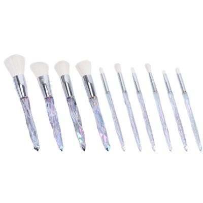 COHEALI 10pcs Handle Makeup Brush Face Powder Smooth Hair Professional Beauty Accessories for All Skin Types for Everyday Use and Makeup Enthusiasts