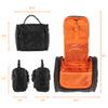 Fitdom Tactical Hanging Toiletry Bag Dopp Kit For Men & Women. Perfect For Travel & Storage for Cosmetic, Clipper, Toothbrush, Shower, Shaving & Grooming Care. Best Overnight Toiletries Organizer Case view 2