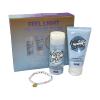 Victoria's Secret Pink 3 Piece Lotion Scrub Gift Set (Water) view 1