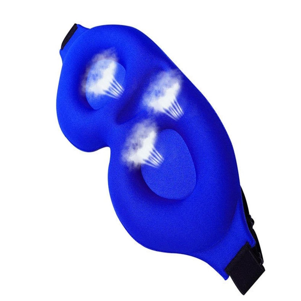 EWTY 3D Three-Dimensional Sleep Eye mask - Sleep Gods Memory Foam, Black Light-Blocking Breathable Eye Protection
