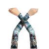 IPENNY Unisex Anti Slip Tattoo Sleeves UV Protection Arm Cover Temporary Sun Skin Protector for Men Women Cosplay Halloween Accessories view 2