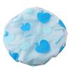 Ruilogod Microfiber Heart Pattern Women Hair Protector Water Resistant Elastic Spa Shower Cap (id: 9e1 9cb 11e f65 da9 view 1