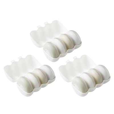 KALLORY 3sets Travel Emulsion Container Press Type Lotion Jars for Cosmetics Essential Oils Perfumes Leak Easy Refill for Travel Daily Use