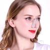 BSlocator Nose Shaper Silicone Nose Lifter Clip Nose Bridge Straightener Corrector Nose Slimmer Device Nose Up Lifting Clips Tool for Wide Noses, White view 2