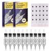 Tattoo Needles Cartridge Disposable Needles, Usiriy 40pcs Professional Tattoo Cartridge Needles Assorted Mixed 3RL 5RL 7RL 9RL Standard #12 Round Liner Needles Agujas De Tatuajes De Cartucho view 1