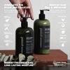 Common Ground Natural Anti Thinning Shampoo and Conditioner Set, Sulphate, Paraben & Cruelty Free, Vegan, Plant-Based, Bergamot, Rosemary Scent, Kino Tree & Ginseng DHT, All Hair, Men & Women view 3