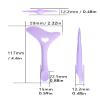 DogieLyn Silicone Winged Tip Reusable Smoky Eyeshadow Applicators Plate Cat Shape Eye liner Shadow Guide Template Multifunctional Lazy Quick Makeup Tool Eyebrow Pencil Eyeliner Stencils view 3