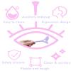 DogieLyn Silicone Winged Tip Reusable Smoky Eyeshadow Applicators Plate Cat Shape Eye liner Shadow Guide Template Multifunctional Lazy Quick Makeup Tool Eyebrow Pencil Eyeliner Stencils view 4
