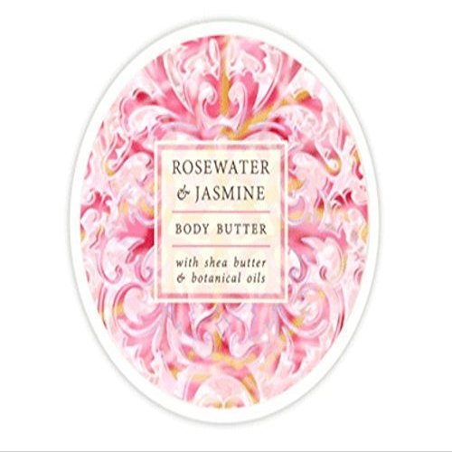 3 Set - 8 oz. Botanical Body Butter - Rosewater & Jasmine