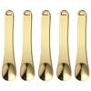 KALLORY 5pcs Makeup Spatulas Mini Beauty Scoops for Cream and Lotion Application Durable Portable Cosmetic Tools for Skincare and Sampling view 1