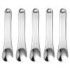 KALLORY 5pcs Mini Lotion Spatulas for Skincare and Makeup Application Reusable for Eye Cream Face Cream and Masks and Easy to Clean Tools for view 1