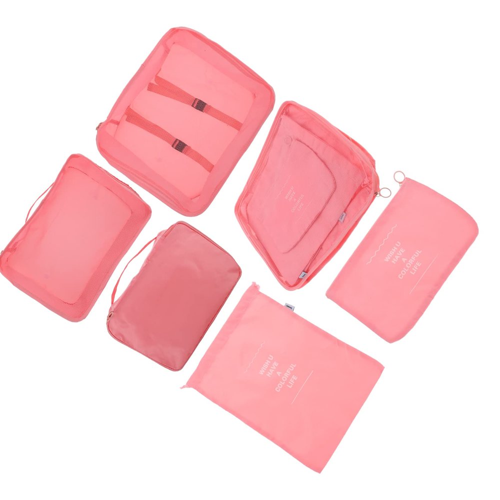 Beavorty 1set Lightweight Clothes Storage Bags Travel Organizer for Clothing and Cosmetics Convenient Pouches for Packing and Camping and Easy to Carry