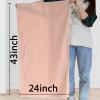 Chloven 2 Pack Extra Large Microfiber Hair Towel Wrap for Women,43 inch X 24 inch Anti Frizz Hair Drying Towel with Elastic Strap,Hair Wrap Towels Absorbent Quick Dry Hair Turbans for Drying Long Hair view 3