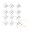KALLORY Butterfly Hair Clips 12pcs 3d Hollow Moving Butterfly Hairclamps for Women Girls Hair Accessories view 2