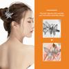 KALLORY Butterfly Hair Clips 12pcs 3d Hollow Moving Butterfly Hairclamps for Women Girls Hair Accessories view 4