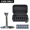 PAIYULE Travel Case Compatible with Gillette Heated Razor for Men, Starter Shave Kit Storage Holder for Blade Refills, Clipper Guards, Charging Dock and Accessories-Black(Box Only) view 2