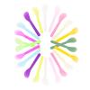 FRCOLOR 100pcs Mixed Color Facial Mask Spatulas Lightweight Cream Extract Tools for Skincare Masks and Beauty Application for Cream Serum and Peel Use view 1