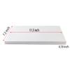 SZDYM strong portable ipad style standable large empty magnetic organizer palette, big white holographic cardboard magnetic palette, holding 60pcs 26mm round or square pans. view 2