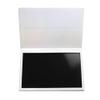 SZDYM strong portable ipad style standable large empty magnetic organizer palette, big white holographic cardboard magnetic palette, holding 60pcs 26mm round or square pans. view 4