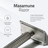 TATARA Masamune Double Edge Safety Razor for Men- Premium Stainless Steel Shaving Razor with Stylish Matte Finish- Eco-Friendly Double Sided Razor Shaver-Smooth, Close Shave Razor (Closed Comb, Matte) view 2