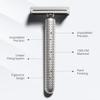 TATARA Masamune Double Edge Safety Razor for Men- Premium Stainless Steel Shaving Razor with Stylish Matte Finish- Eco-Friendly Double Sided Razor Shaver-Smooth, Close Shave Razor (Closed Comb, Matte) view 4