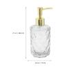 Zerodeko 2pcs Press-Type Lotion Bottles for Shower Supplies Transparent Storage Containers for Shampoo Wash and Lightweight Design view 3